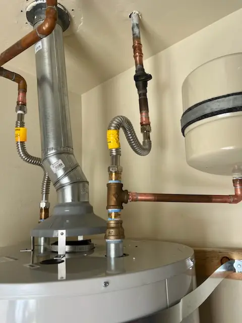 Water heater installation and plumbing repair in Casper